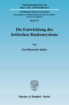 Die Entwicklung des britischen Bankensystems