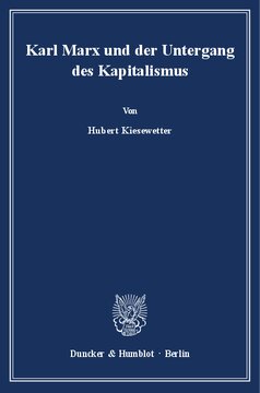 Karl Marx und der Untergang des Kapitalismus