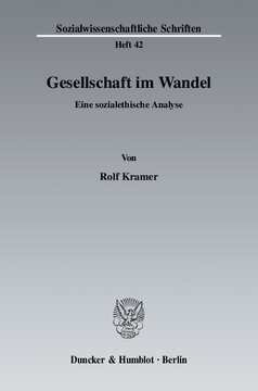 Gesellschaft im Wandel: Eine sozialethische Analyse