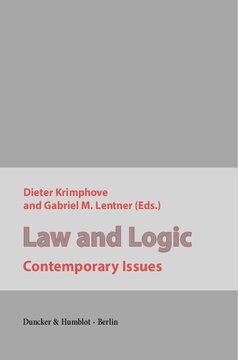 Law and Logic: Contemporary Issues
