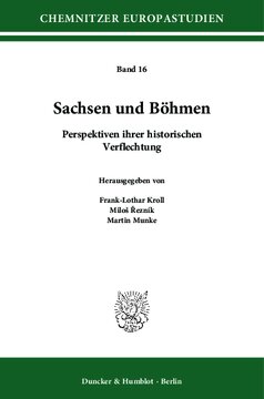Sachsen und Böhmen: Perspektiven ihrer historischen Verflechtung