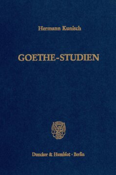 Goethe-Studien