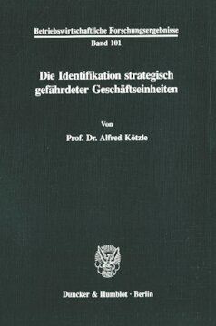 Die Identifikation strategisch gefährdeter Geschäftseinheiten