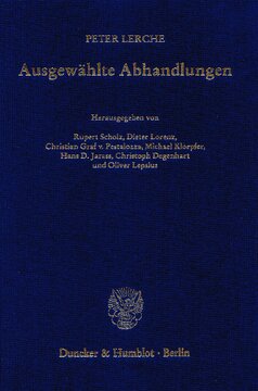 Ausgewählte Abhandlungen