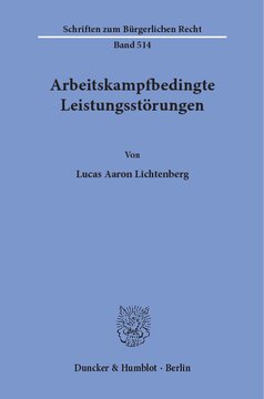 Arbeitskampfbedingte Leistungsstörungen