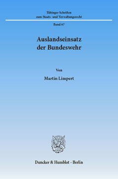 Auslandseinsatz der Bundeswehr