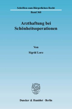 Arzthaftung bei Schönheitsoperationen