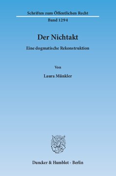 Der Nichtakt: Eine dogmatische Rekonstruktion