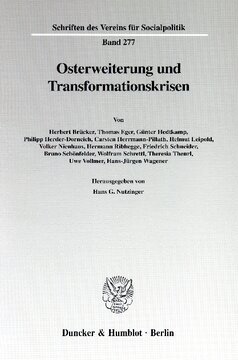 Osterweiterung und Transformationskrisen
