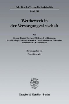 Wettbewerb in der Versorgungswirtschaft