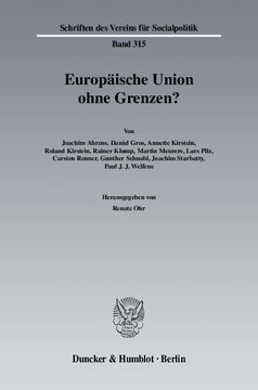 Europäische Union ohne Grenzen?