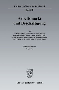 Arbeitsmarkt und Beschäftigung