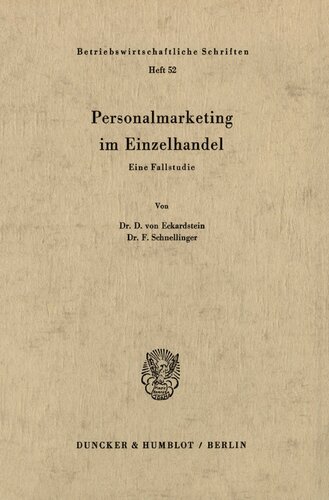 Personalmarketing im Einzelhandel: Eine Fallstudie