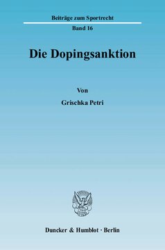 Die Dopingsanktion
