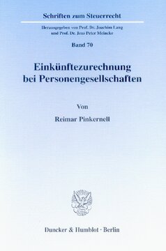 Einkünftezurechnung bei Personengesellschaften