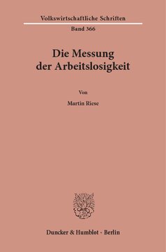 Die Messung der Arbeitslosigkeit