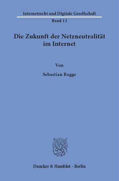 Die Zukunft der Netzneutralität im Internet