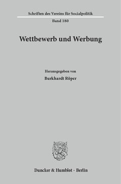 Wettbewerb und Werbung