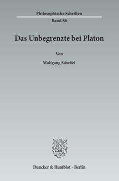 Das Unbegrenzte bei Platon