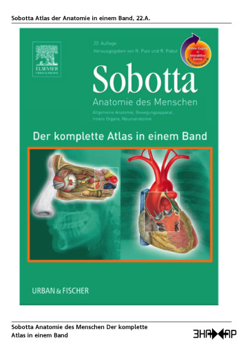Anatomie des Menschen - Der komplette Atlas in einem Band 22. Auflage