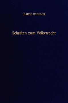 Schriften zum Völkerrecht: Hrsg. von Christian Tomuschat