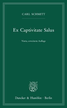 Ex Captivitate Salus: Erfahrungen der Zeit 1945/47