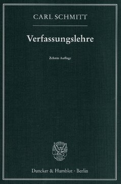 Verfassungslehre