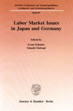 Labor Market Issues in Japan and Germany