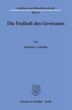 Die Freiheit des Gewissens
