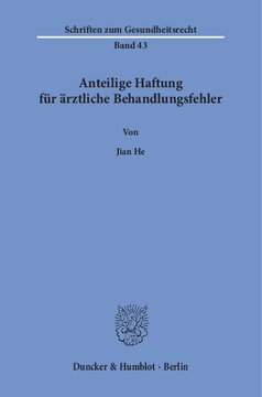 Anteilige Haftung für ärztliche Behandlungsfehler