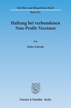 Haftung bei verbundenen Non-Profit-Vereinen