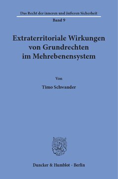 Extraterritoriale Wirkungen von Grundrechten im Mehrebenensystem