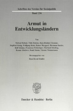 Armut in Entwicklungsländern