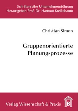 Gruppenorientierte Planungsprozesse