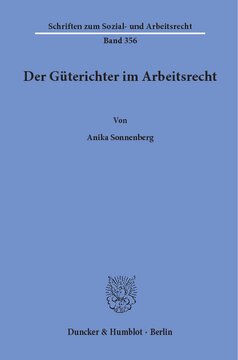 Der Güterichter im Arbeitsrecht