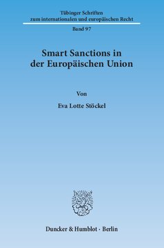 Smart Sanctions in der Europäischen Union