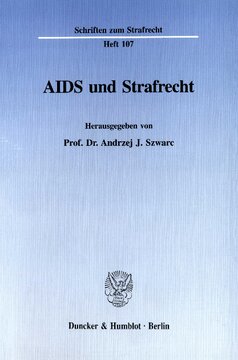 AIDS und Strafrecht