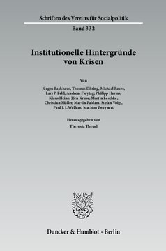 Institutionelle Hintergründe von Krisen
