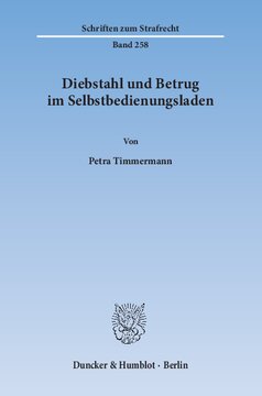 Diebstahl und Betrug im Selbstbedienungsladen