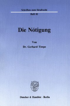 Die Nötigung