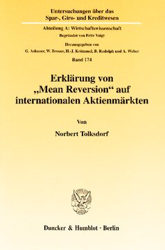 Erklärung von »Mean Reversion« auf internationalen Aktienmärkten