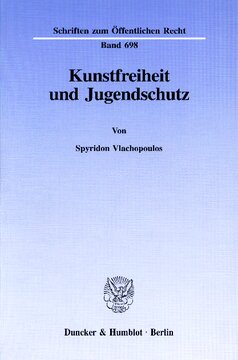 Kunstfreiheit und Jugendschutz