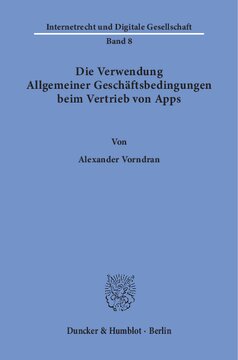 Die Verwendung Allgemeiner Geschäftsbedingungen beim Vertrieb von Apps