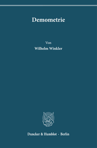 Demometrie