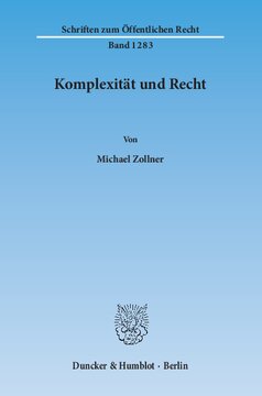 Komplexität und Recht