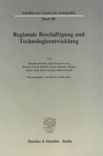 Regionale Beschäftigung und Technologieentwicklung