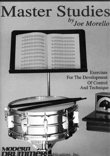 Master Studies (Percussion)