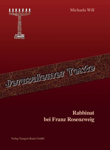 Rabbinat bei Franz Rosenzweig