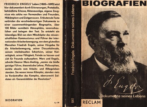 Friedrich Engels, Dokumente seines Lebens