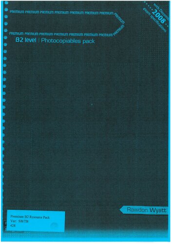 Premium Plus Level B2 (FCE) Photocopiables pack